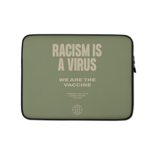 Racism is a Virus Laptop Sleeve