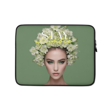 Stay Humble Female Flower Art Laptop Sleeve