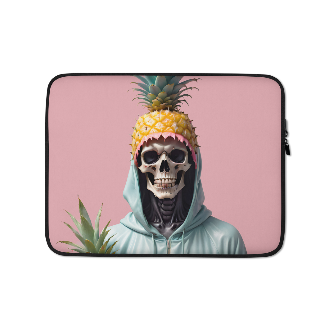 Skull Pineapple Laptop Sleeve