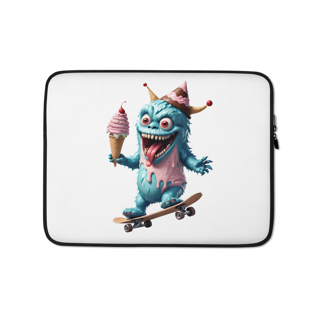 Ice Cream Monster Laptop Sleeve