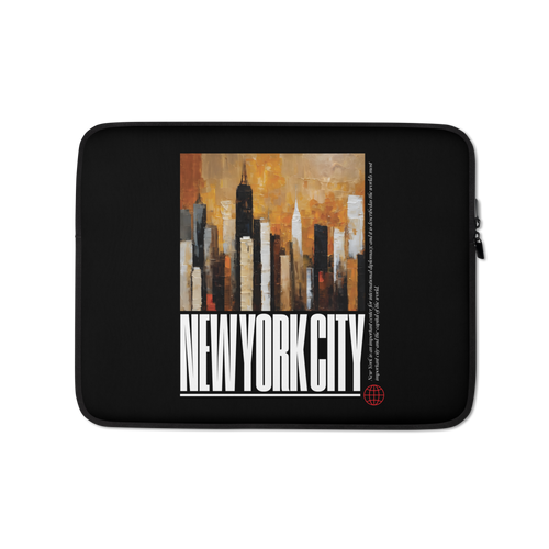 NYC Landscape Painting Laptop Sleeve