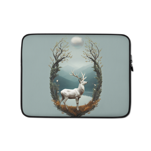 Deer By The Lake Laptop Sleeve