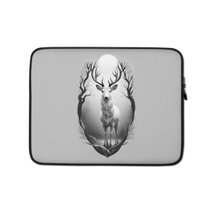 The Grayscale Deer Laptop Sleeve