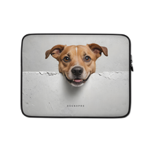 Smile Dog Peep Laptop Sleeve