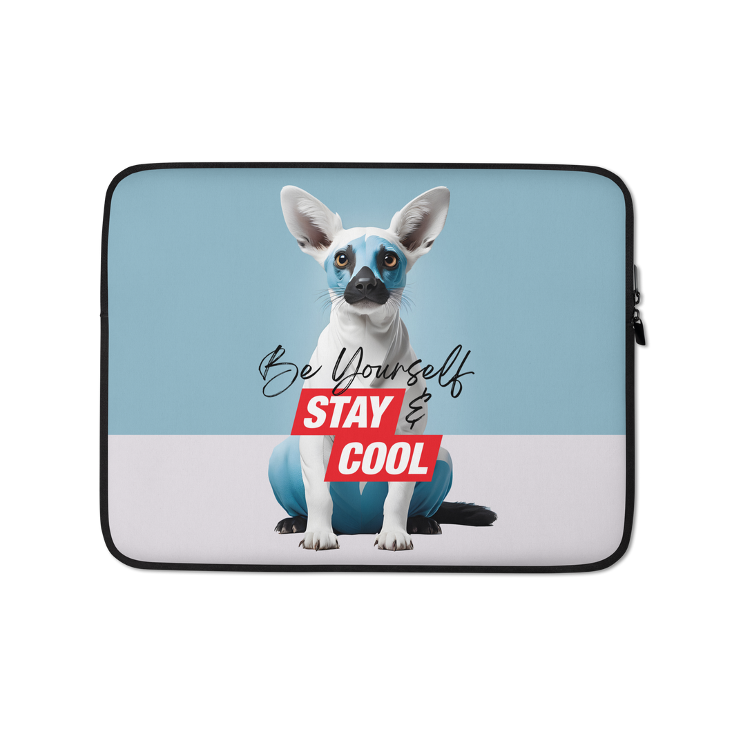 Be Yourself & Stay Cool Laptop Sleeve