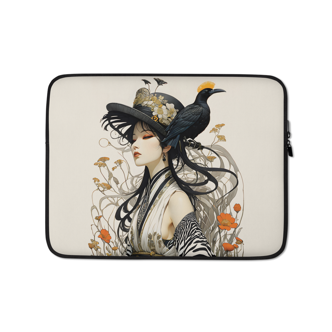 Mrs. Flora and Fauna Laptop Sleeve