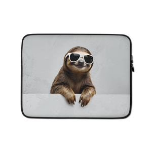 Cool Smiling Sloth Laptop Sleeve