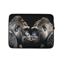 Gorilla Kissing Laptop Sleeve