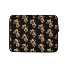 Happy Teddy Bear Pattern Laptop Sleeve