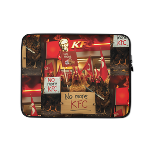 No More KFC (Chicken Demo) Laptop Sleeve