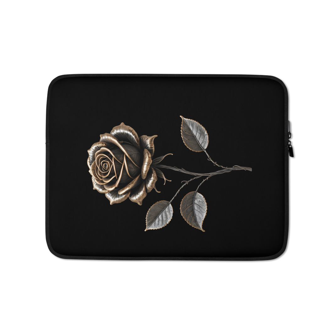 Rose Copper Art Laptop Sleeve