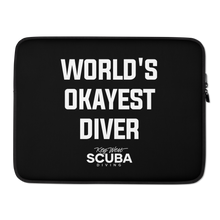 World's Okayest Diver Laptop Sleeve