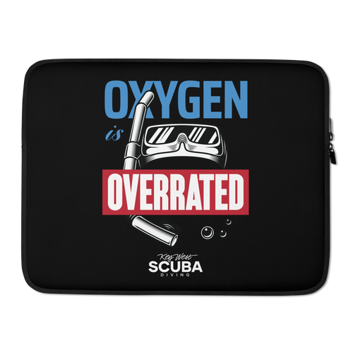 Oxygen is Overrated KWSD Logo Laptop Sleeve