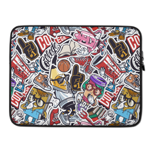 Street Art College Pattern Laptop Sleeve