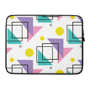 Memphis Colorful Pattern 02 Laptop Sleeve