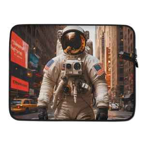 Astronout in the City Laptop Sleeve