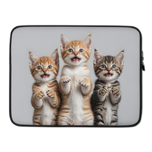 Funny Tripple Cats Laptop Sleeve