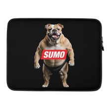 Sumo Bulldog Black Laptop Sleeve