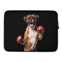 Boxer Boxing Black Laptop Sleeve