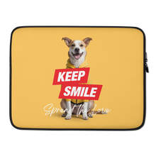 Good Boy Yellow Laptop Sleeve