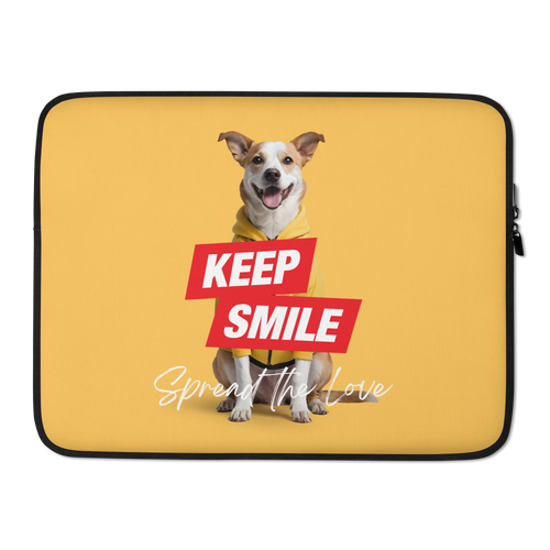 Good Boy Yellow Laptop Sleeve