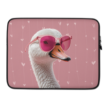 Cute Pink Swan Laptop Sleeve