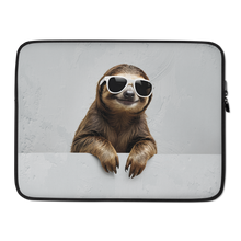 Cool Smiling Sloth Laptop Sleeve