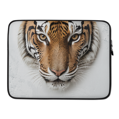 Silent Tiger Head Laptop Sleeve