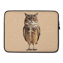 Cat Owl Laptop Sleeve