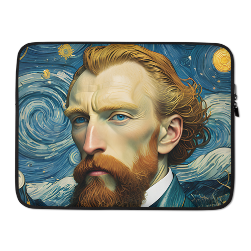 Van Gogh Potrait Painting Laptop Sleeve