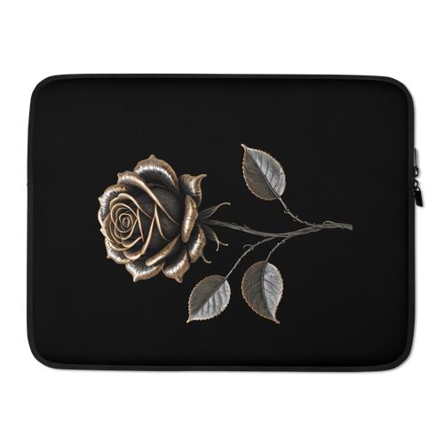 Rose Copper Art Laptop Sleeve