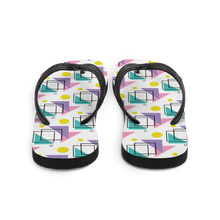 Memphis Colorful Pattern 02 Flip-Flops