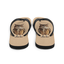 Cat Owl Flip Flops