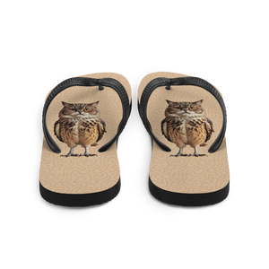 Cat Owl Flip Flops