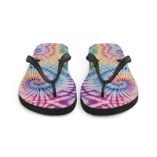 Tie Dye Colorful Pineapple Flip-Flops