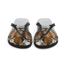 Silent Tiger Head Flip Flops