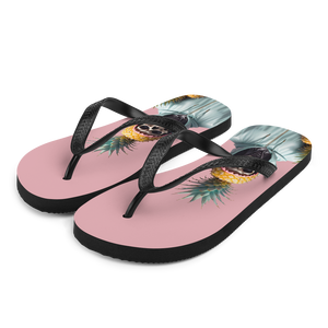 Skull Pineapple Flip-Flops