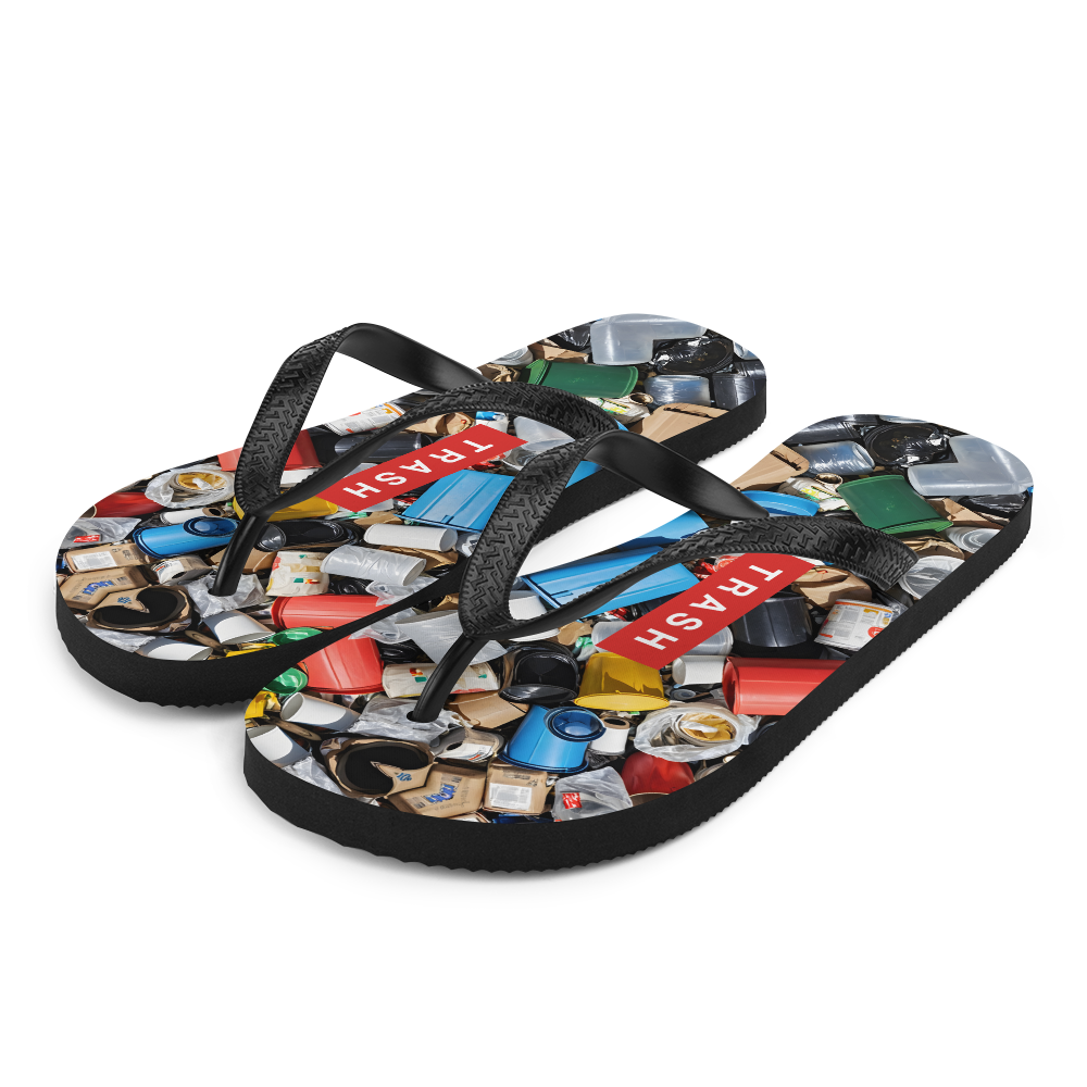 Trash Flip Flops