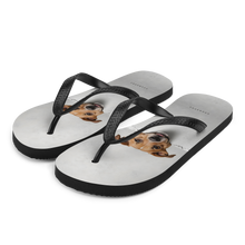 Smile Dog Peep Flip Flops