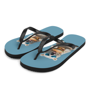 Polar Bear and Burger Flip Flops