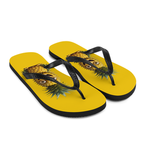 Unforgotable Funny Pineapple Flip-Flops