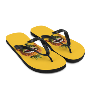 Pineapple Monster Flip-Flops