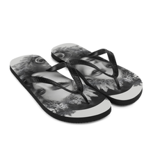 Grayscale Gaia Flip Flops