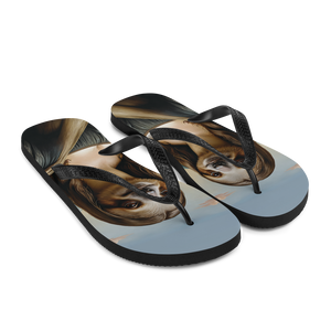 Monalisloth Flip Flops