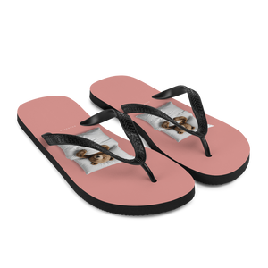 Sleeping Bear Flip Flops