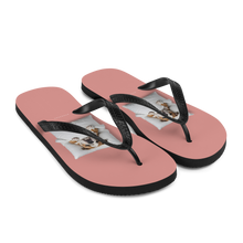 Sleeping Bulldog Flip Flops