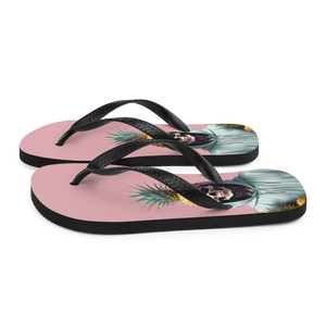 Skull Pineapple Flip-Flops