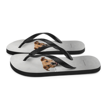 Smile Dog Peep Flip Flops