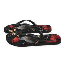 Beauty Tropical Bird Flip Flops