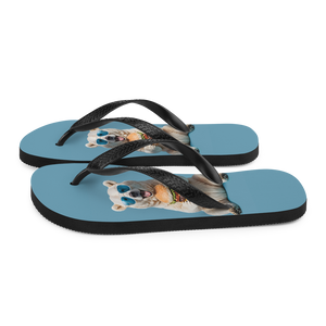 Polar Bear and Burger Flip Flops